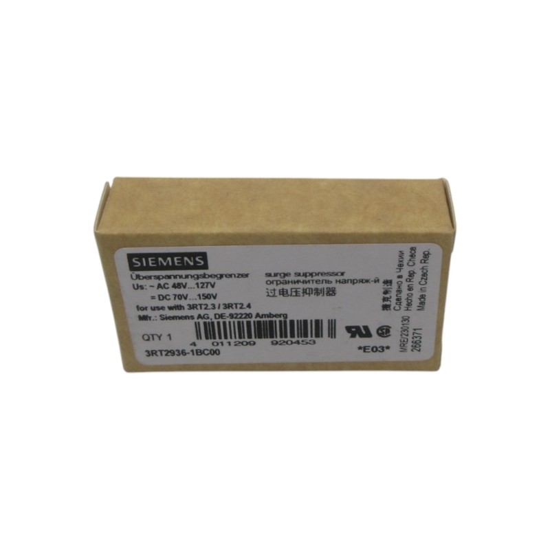 Siemens 3Rt2936-1Bc00 48-127Vac Nsmp