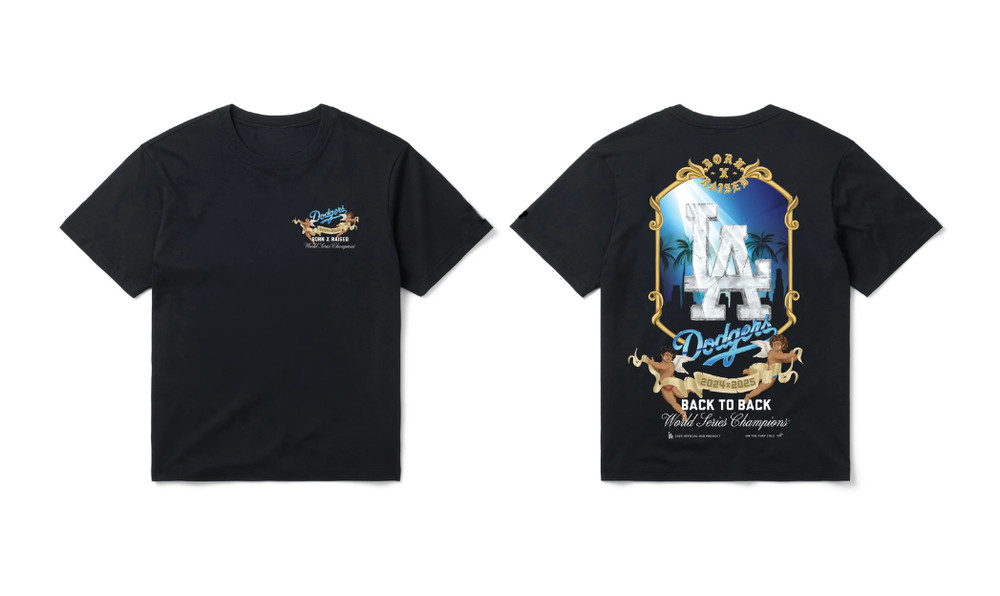 New Era Los Angeles Dodger X Born x Raised Ws Angel T-Shirt