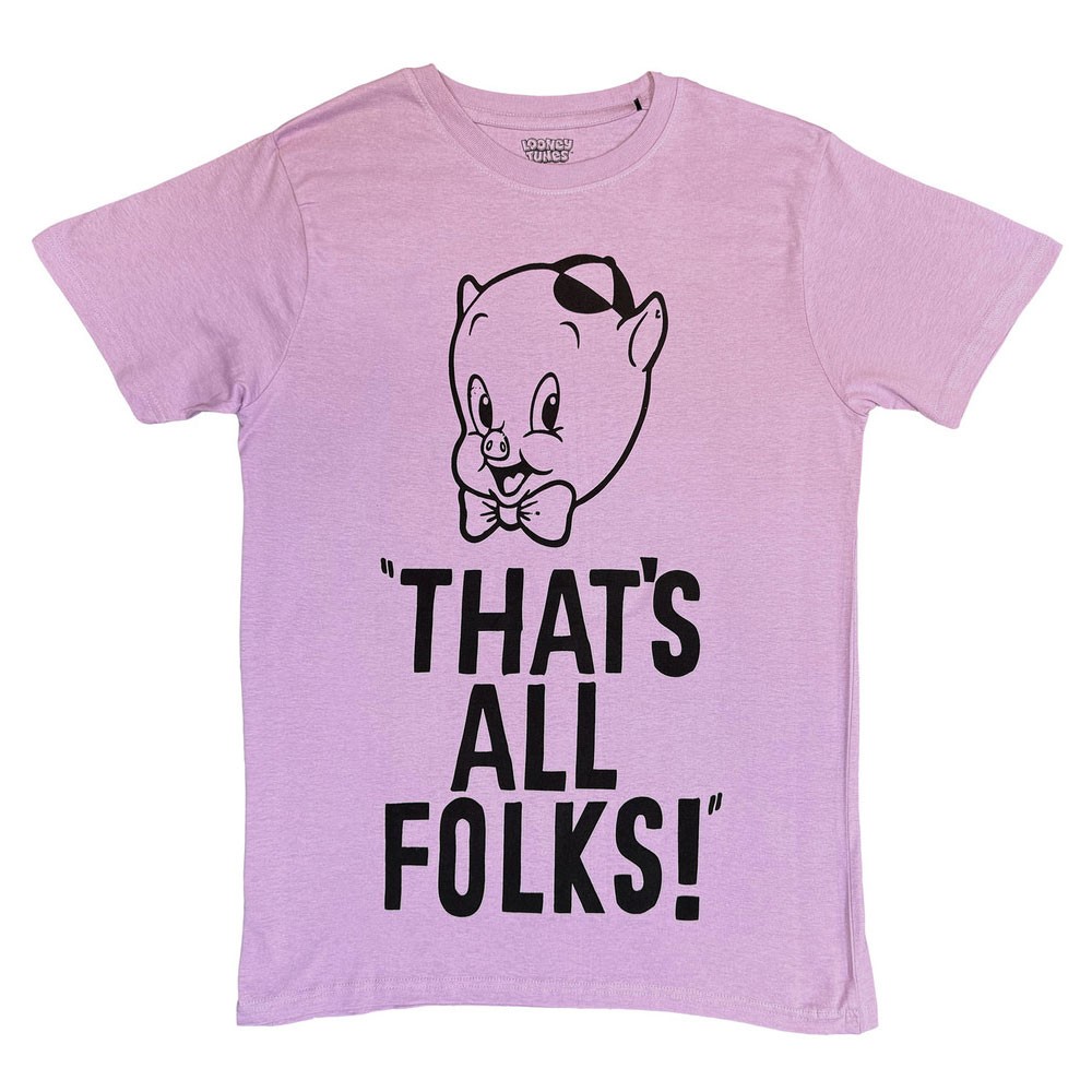 Looney Tunes Thats All Folks T Shirt