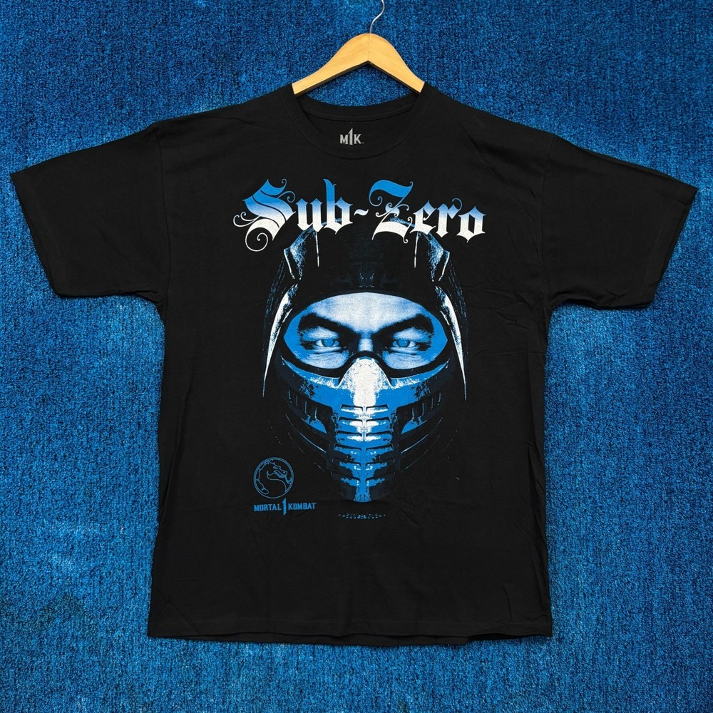 Mortal Kombat Subzero Video Game T-Shirt Size Extra Large