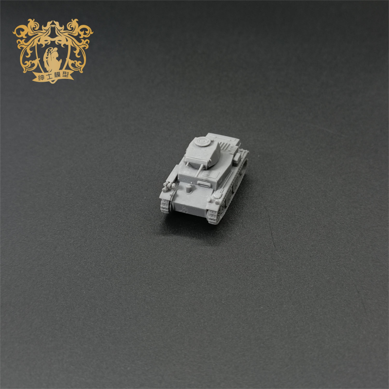 Vegetarian Group Tank One - Type C Light Tank 1/144 3D Printed  tank Model