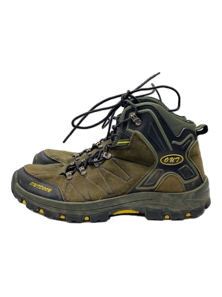 Men's Trekking Boots Size 43 Khk 1187 Durable Outdoor Hiking Shoes