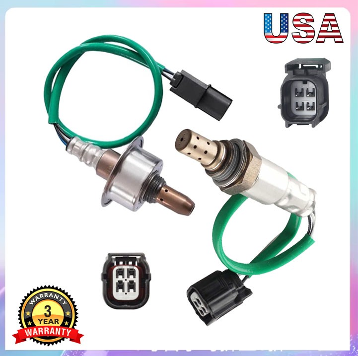 For Honda Accord Acura TSX 2.4L L4 Set of 2 Up+Downstream Oxygen Sensor 234-9091