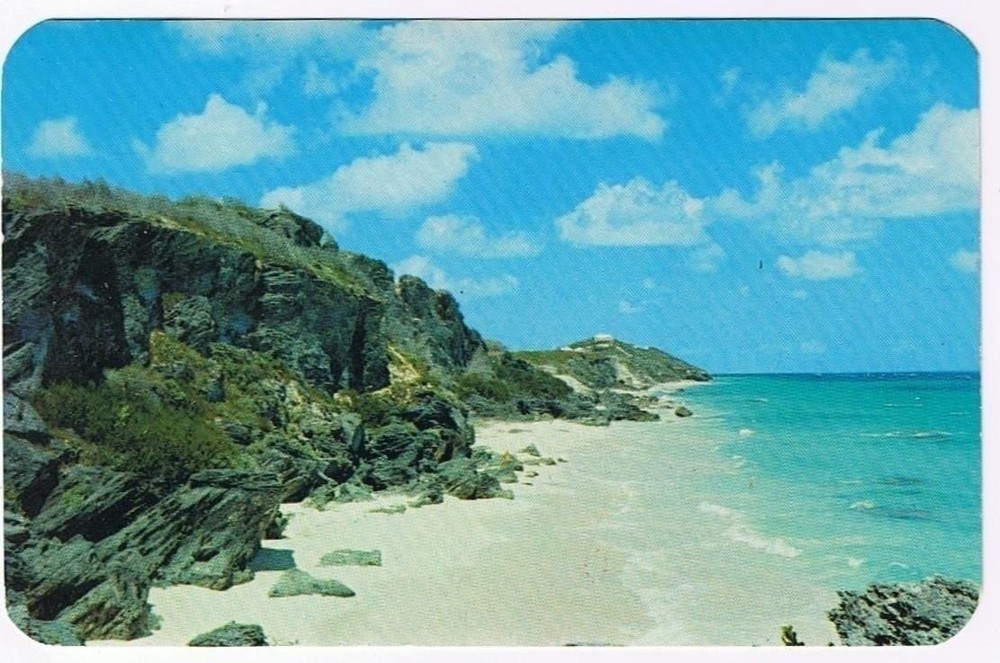 Bermuda Postcard Simmons Beach South Shore Warwick