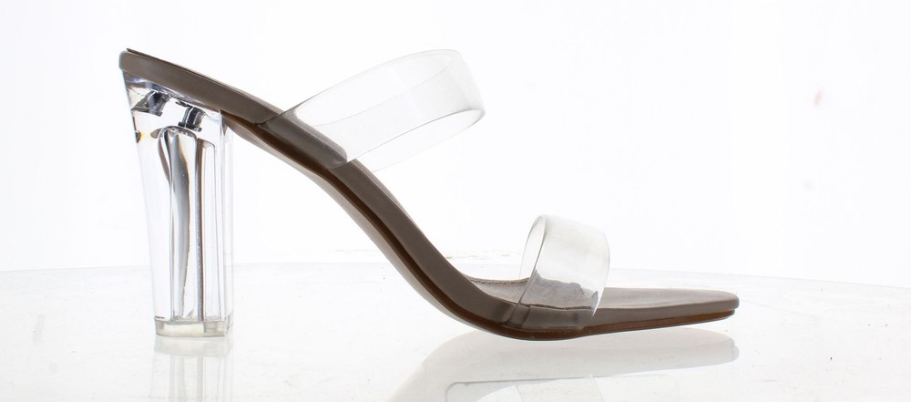 Katliu Womens Clear Sandals Size EUR 38 Comfortable Stylish Summer Shoes
