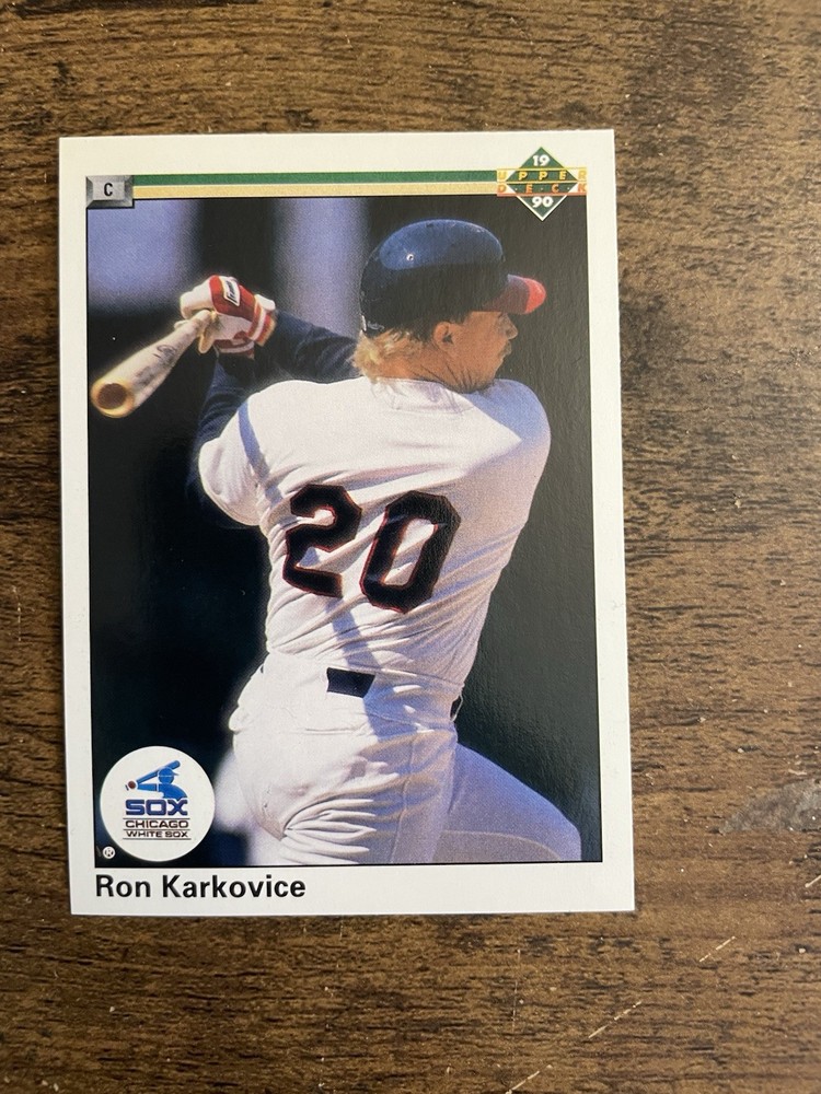 Upper Deck 1990 Ron Karkovice C #69 Chicago White Sox Baseball Card