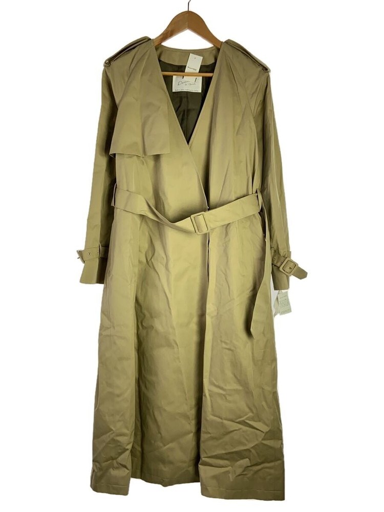 Dessin De Mode Trench Coat/2/Cotton/Beige/Plain/5Dct-02Ds70 10501