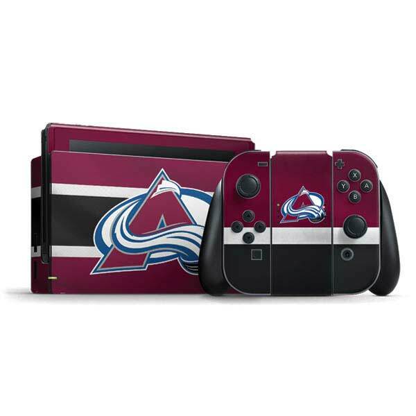 NHL Colorado Avalanche Nintendo Switch Bundle Skin - Colorado Avalanche Jersey