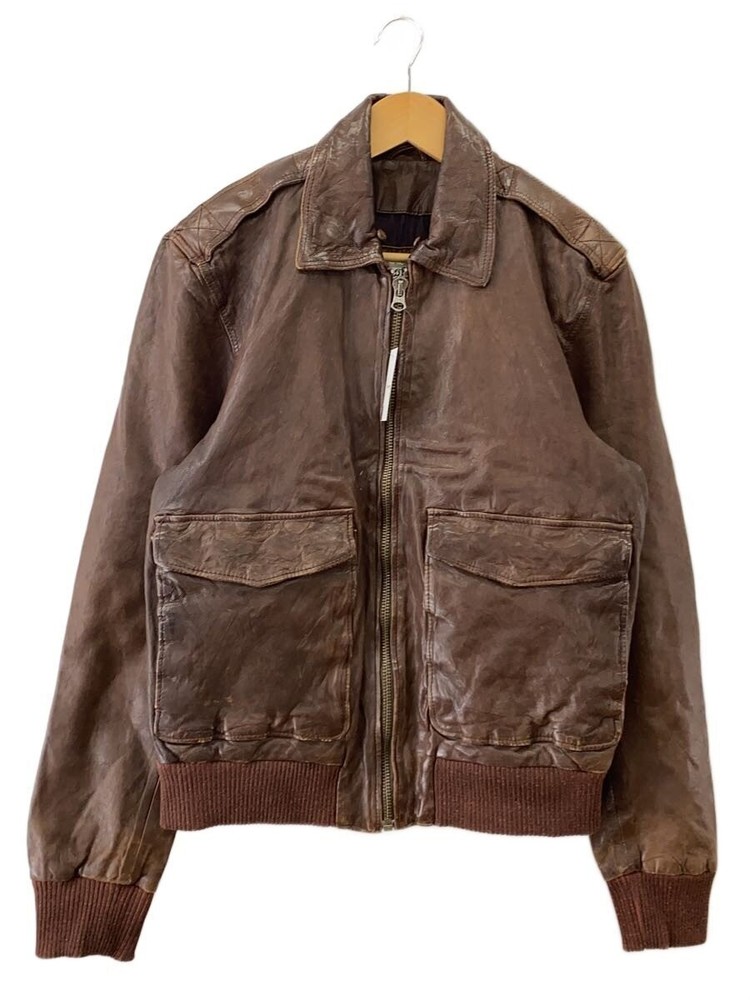 Hilfiger Denim Leather Jacket Blouson/M/Goat Leather/Brw// 3501