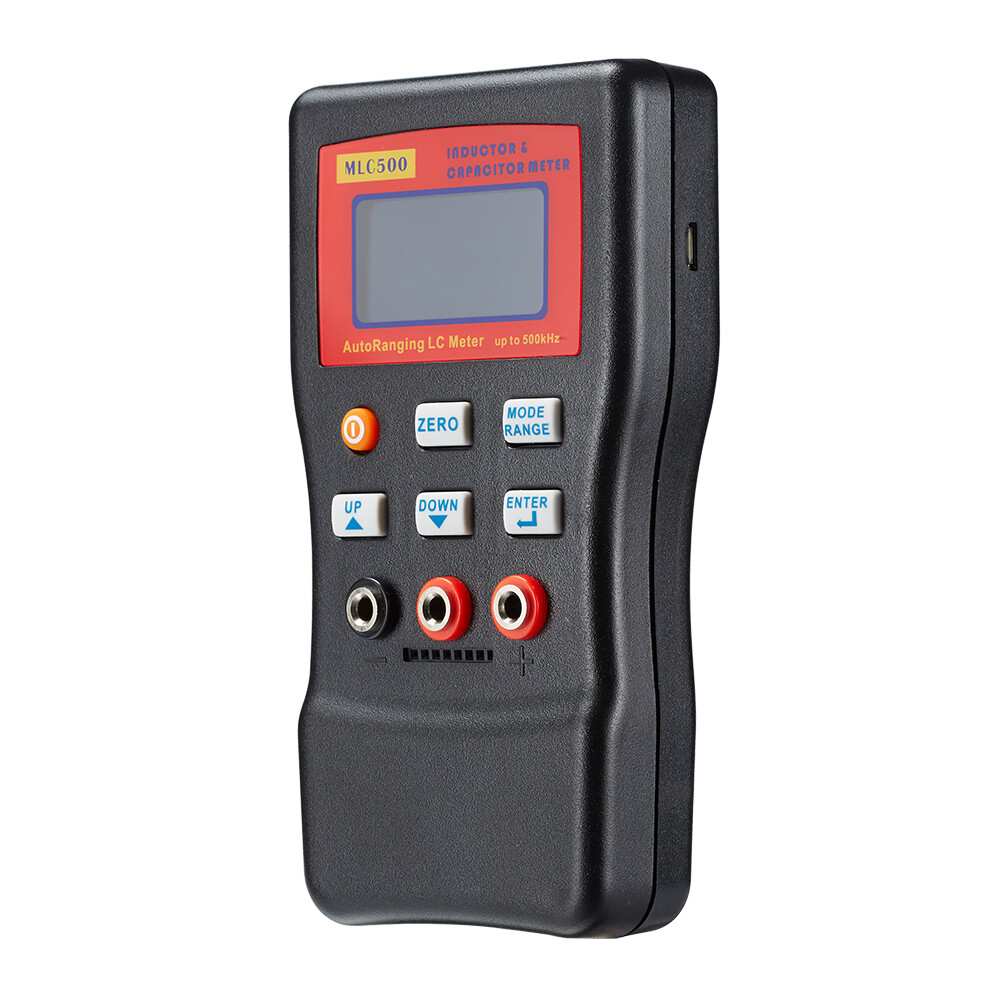 MLC500 High Precision Digital Auto-Range Capacitance Inductance Meter Anti-burn.