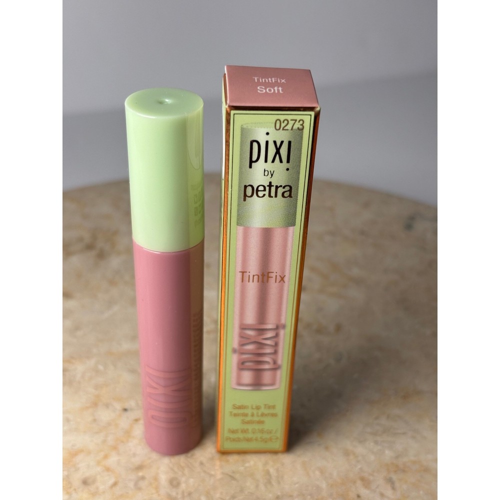 Pixi Beauty TintFix Satin Lip Tint Soft Hydro Matte Stain with Hyaluronic Acid NIB-image
