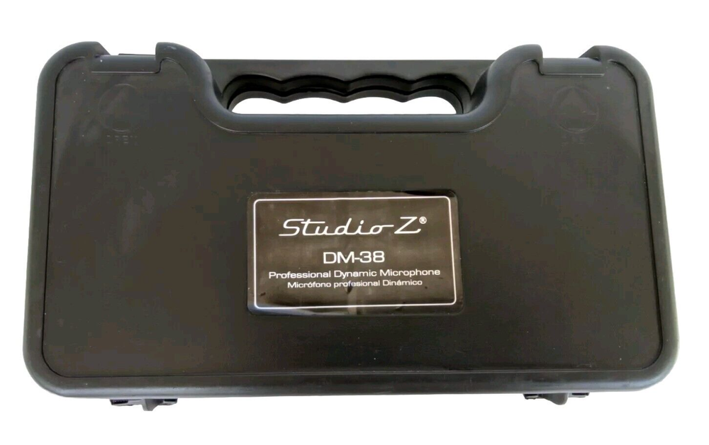 Empty Microphone Case Only Professional Dynamic Microphone DM-38 (Black)