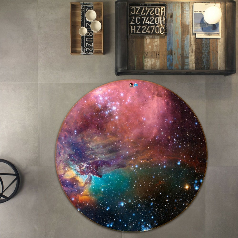 3D Fantasy Starry Sky NAO4428 Game Rug Mat Elegant Photo Carpet Mat Fay