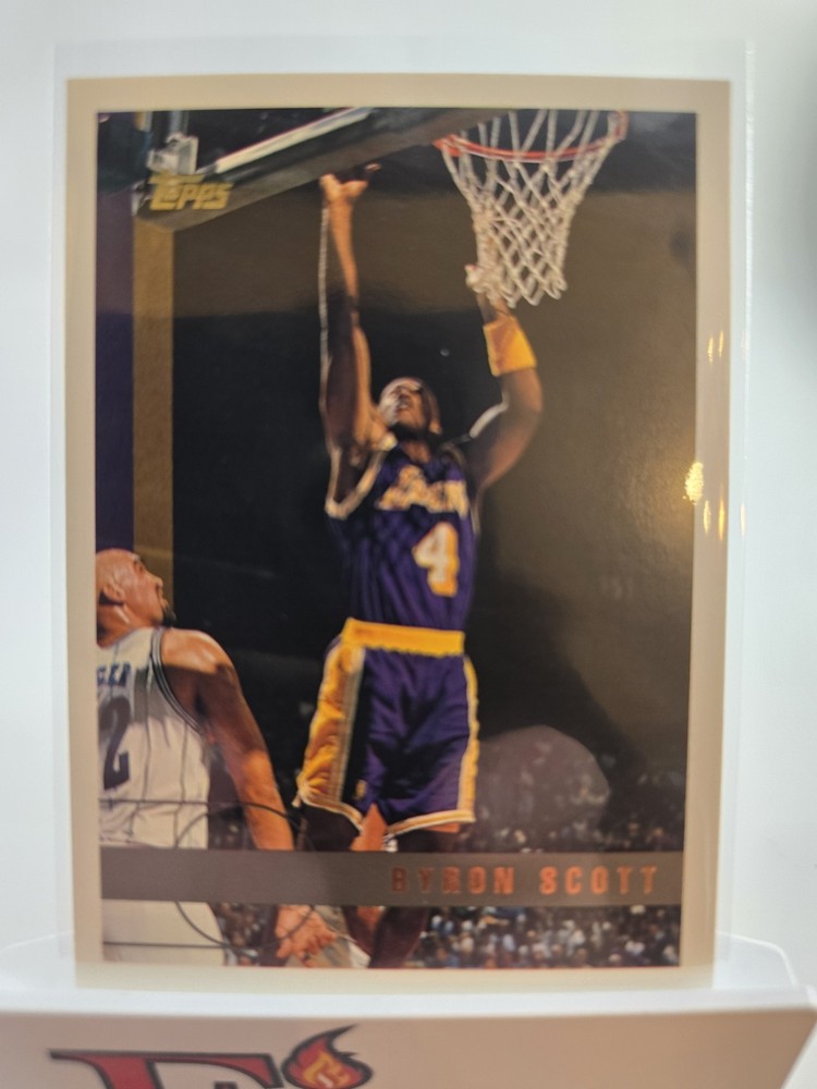 1997-98 Topps - Byron Scott #3 Los Angeles Lakers