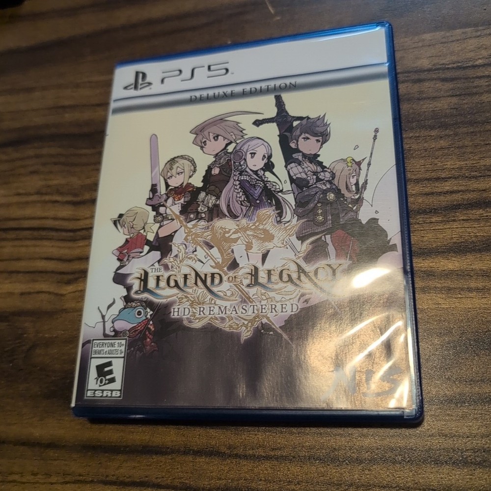 Legend of Legacy HD Remastered Deluxe Edition for PS5 PlayStation 5