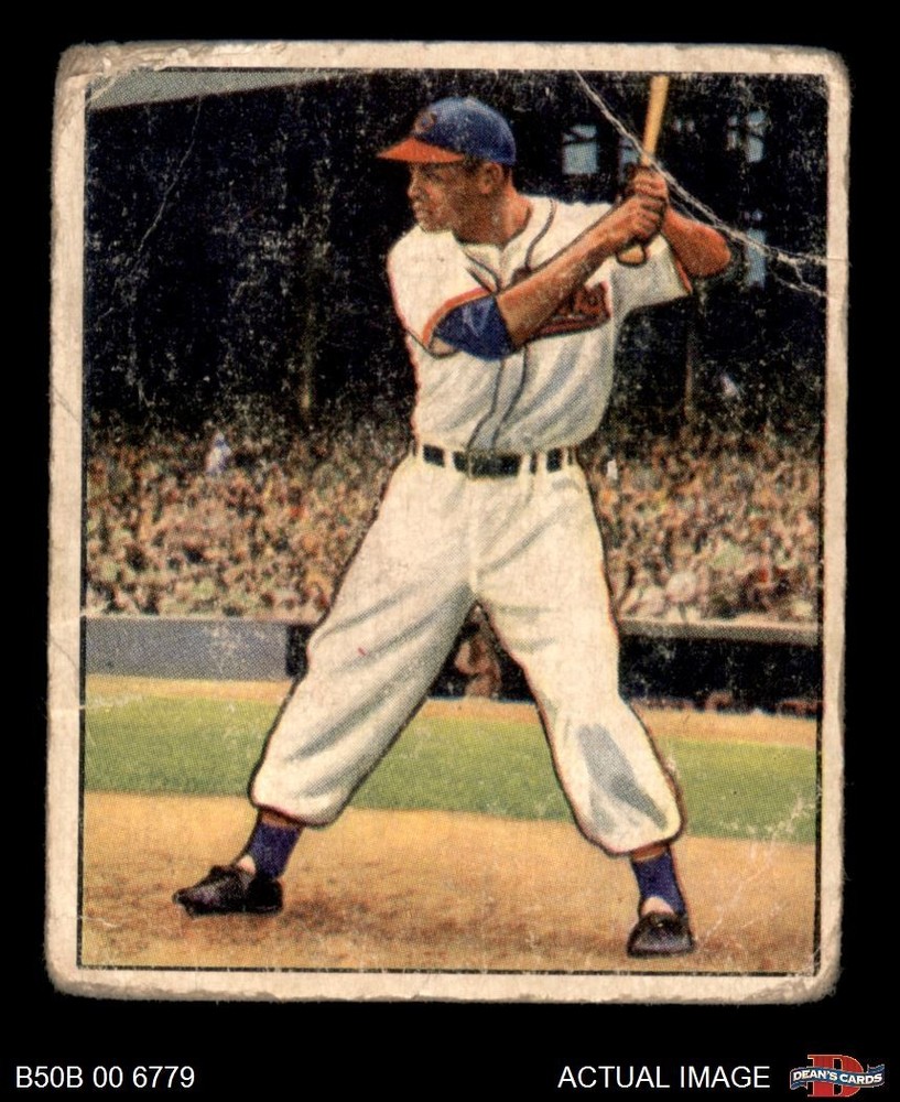 1950 Bowman #39 Larry Doby Indians HOF 1 - POOR