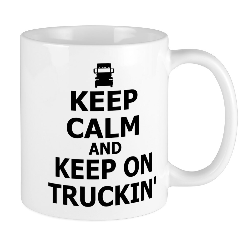 CafePress Keep On Truckin' Mug 11 oz Ceramic Mug (873322144)