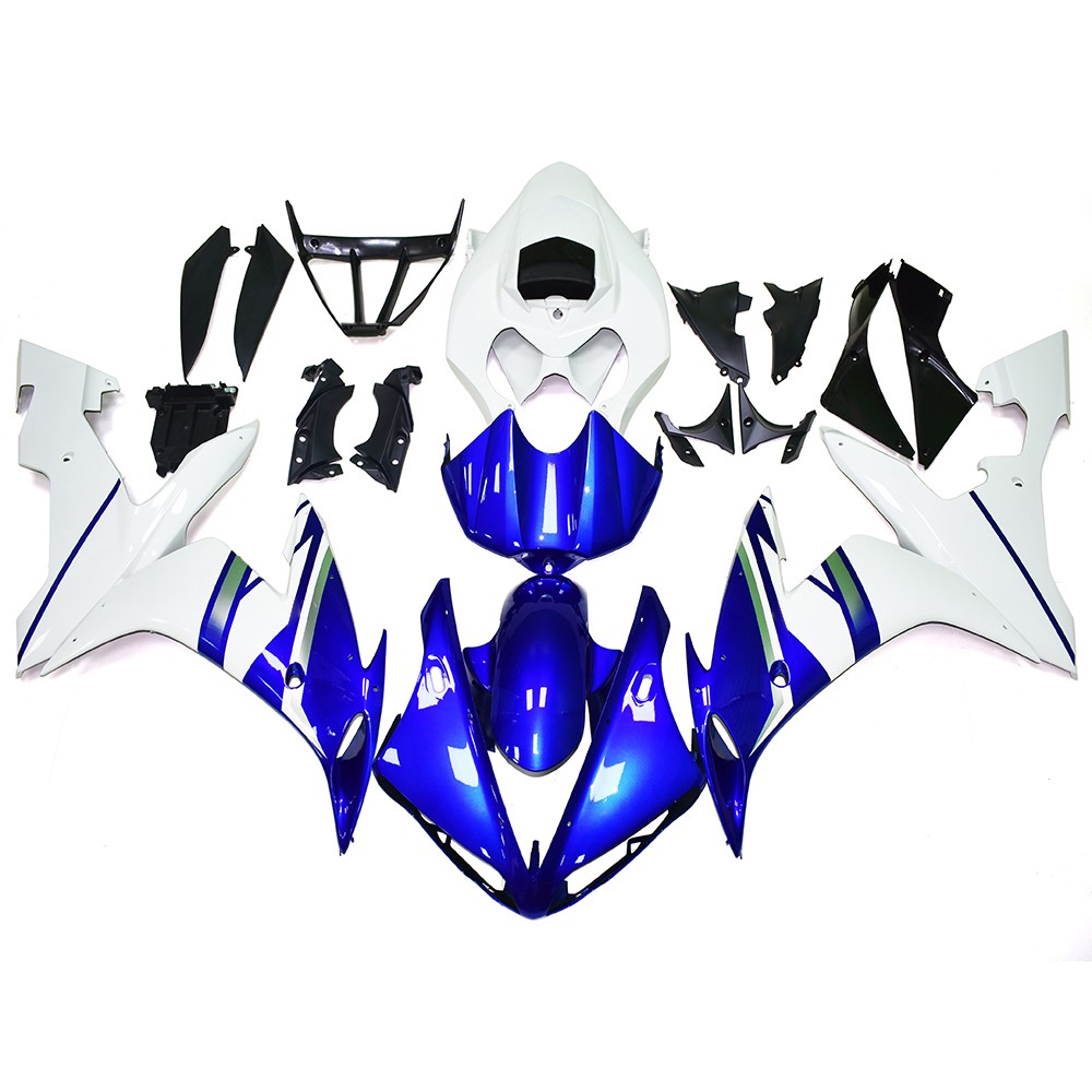 White Blue ABS Fairings For Yamaha YZF1000 R1 2004 2005 2006 YZF R1 Bodywork Kit