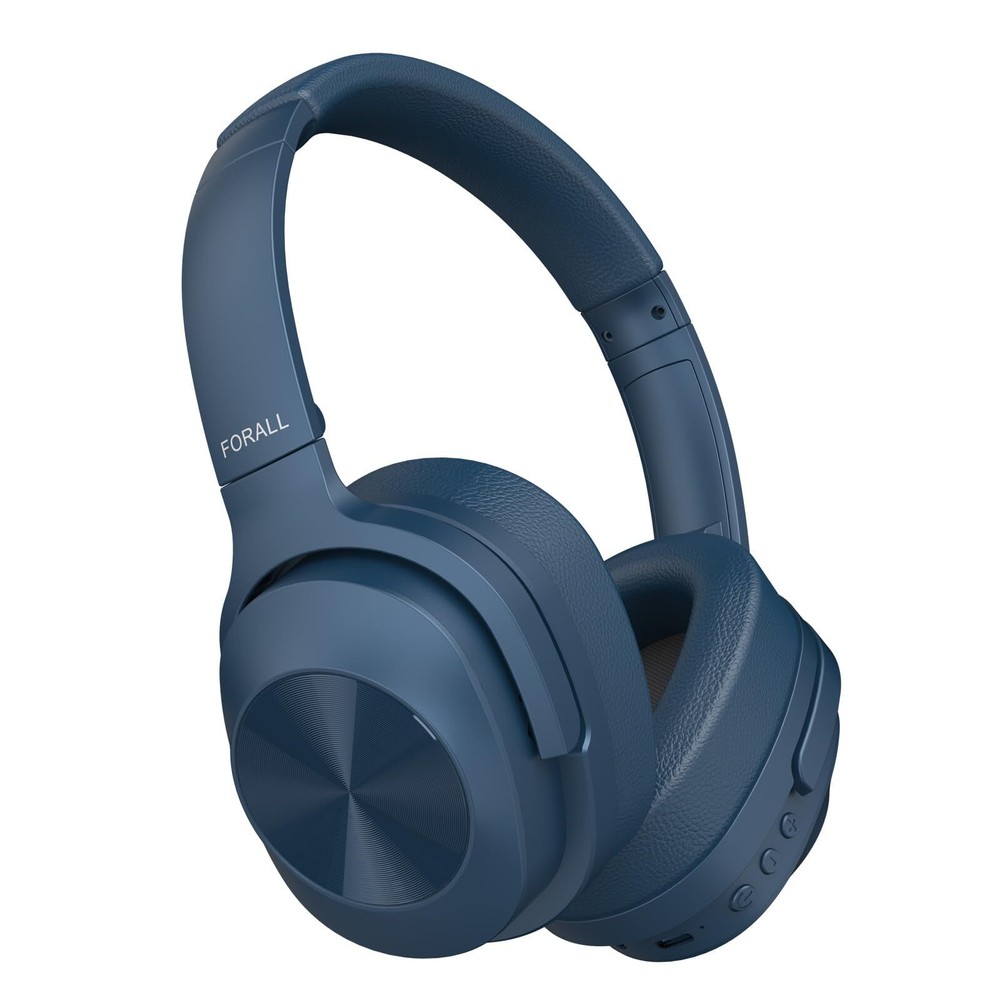 FORALL Active Noise Cancelling Headphones, Over Ear Wireless Bluetooth Headph...