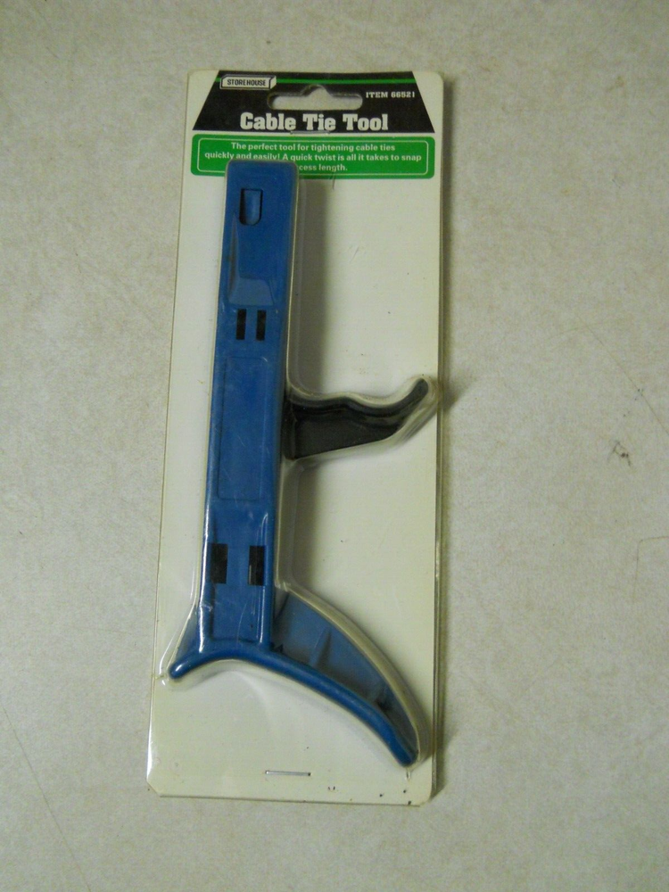 Storehouse Cable Tie Tool Cutter 66521 up to 75 Tensile 3/16