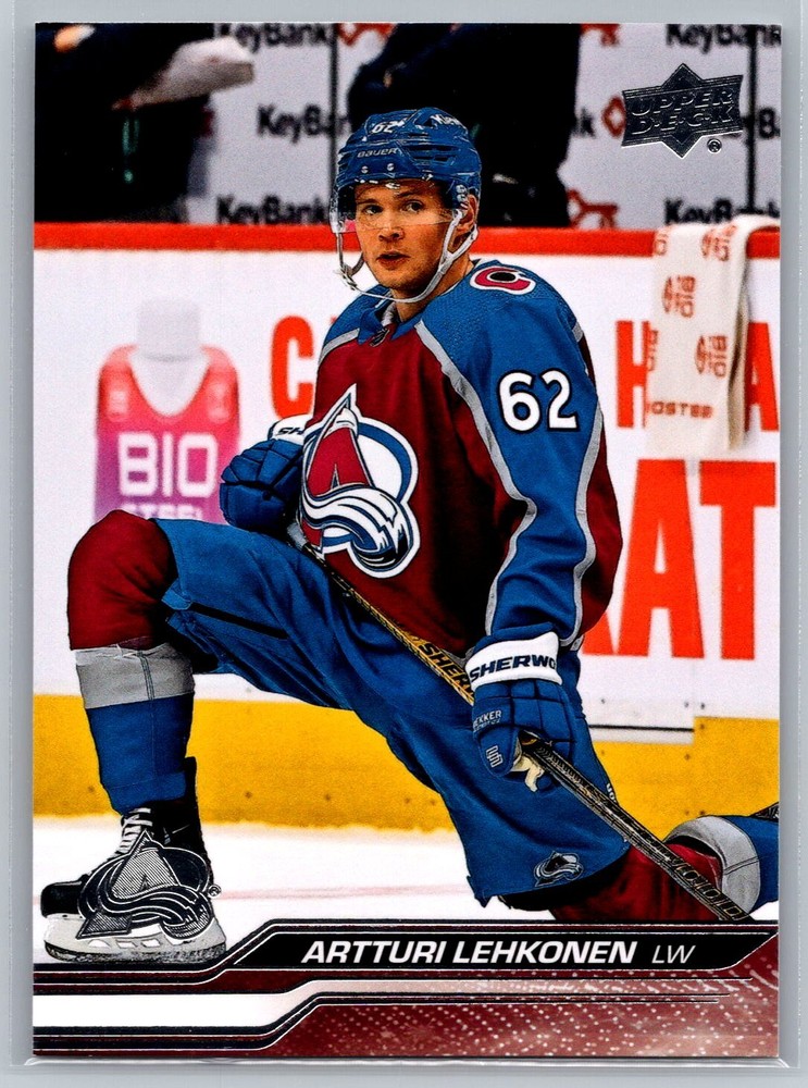 Artturi Lehkonen 2023-24 Upper Deck HOCKEY #41 Colorado Avalanche