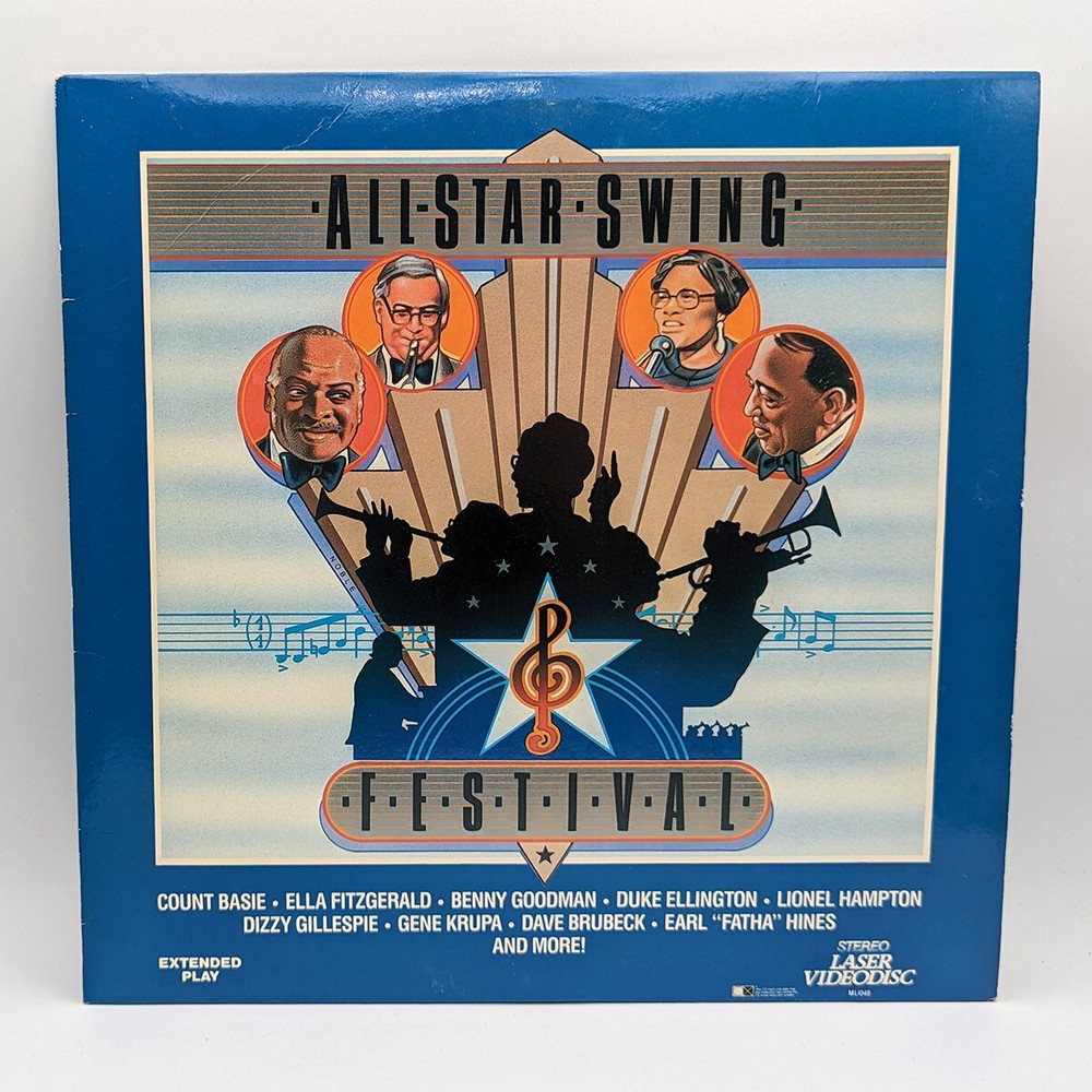 All-Star Swing Festival (1972) LD Laser Disc Laserdisc - ML1048