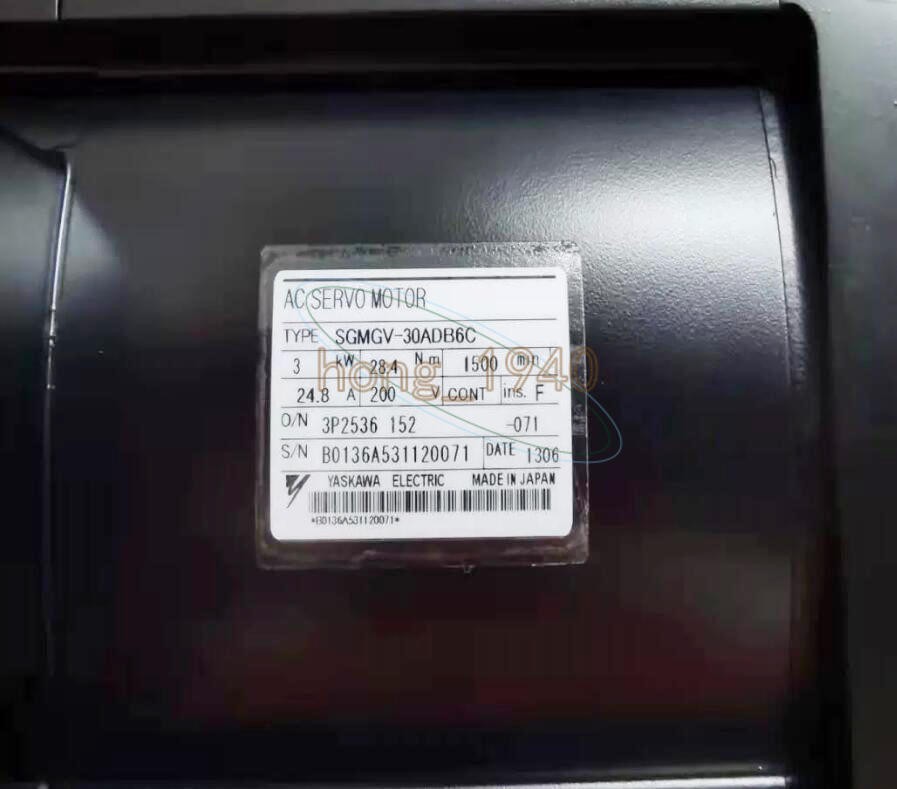 One New Yaskawa Servo Motor Sgmgv-30Adb6C