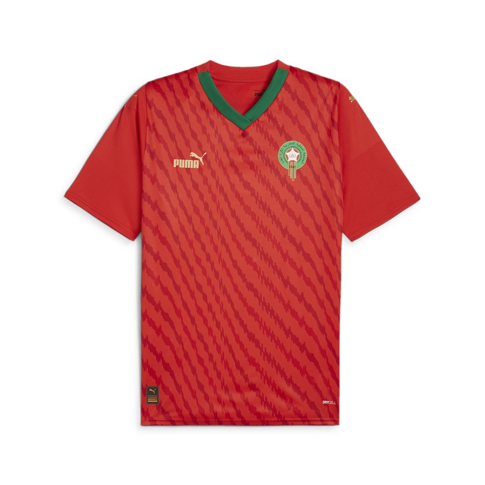 Puma Frmf Wwc Home VNeck Replica Jersey Mens Red  77464501