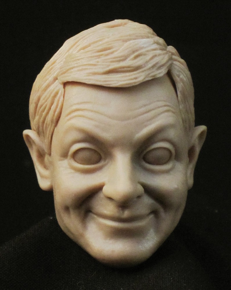 ## Mr BEAN CUSTOM RESIN UNPAINTED HEAD SCULPT Action figures 1/6 Scale