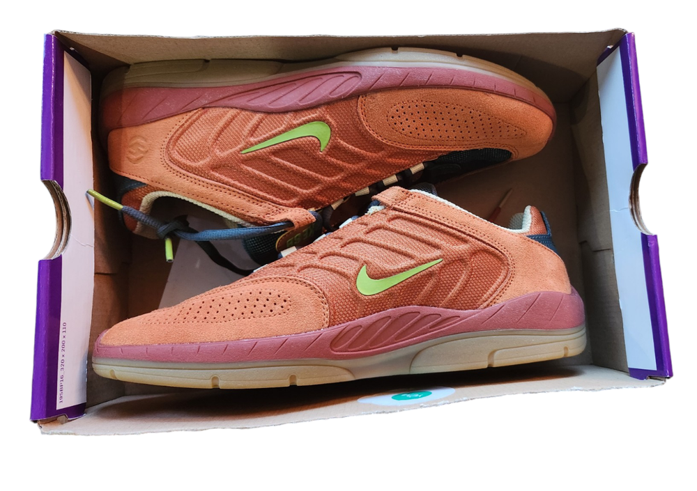 Nike SB Men's Vertebrae Dark Russet/Desert Orange FZ4878-200 Skate Shoes size 9