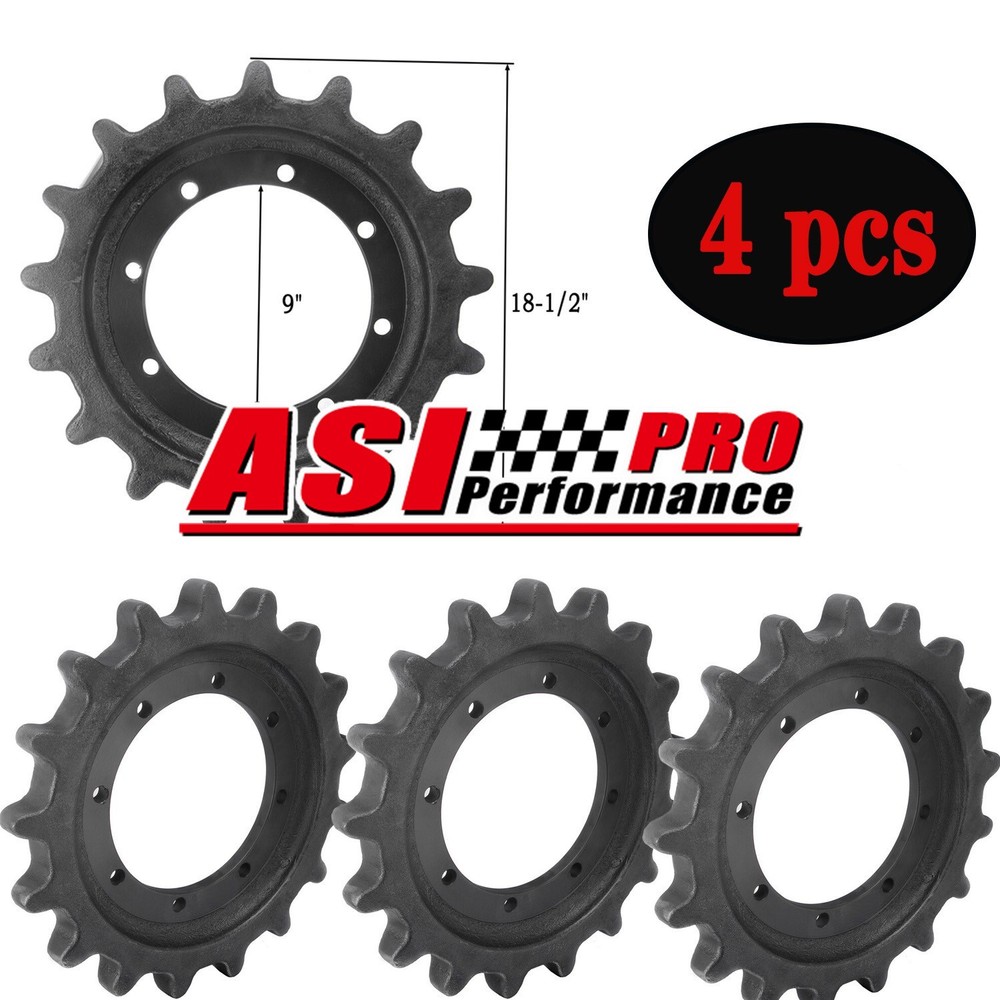 4pcs Drive Sprocket Fit New Holland C185,C190,C237 C332 C345 C337 C245 47378993