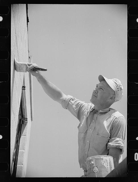 Construction,Greenbelt,Maryland,MD,Farm Security Administration,FSA,1936,8