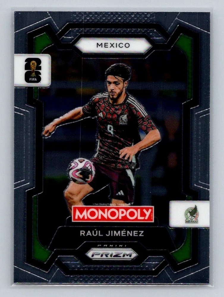 Raul Jimenez 2026 Monopoly Prizm Fifa World Cup #58 Mexico Soccer