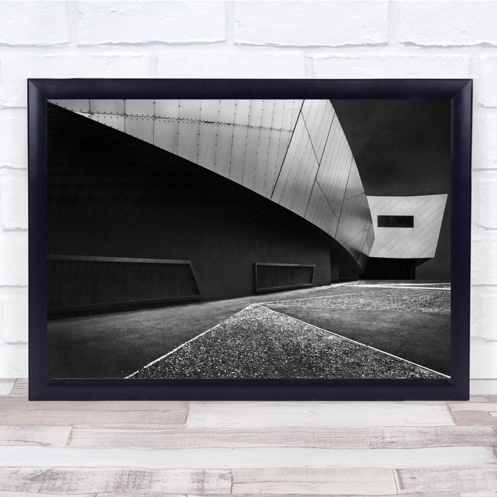 Building Museum Architecture Salford Quays Uk Wall Art Print