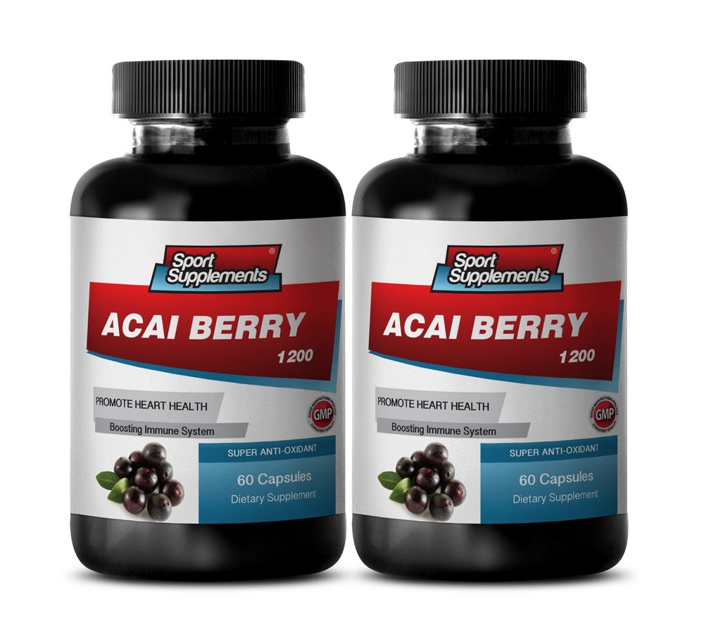 Acai Berry Extract Capsules - Nutrient-Rich Wellness Support - 120ct 2B Strength-image