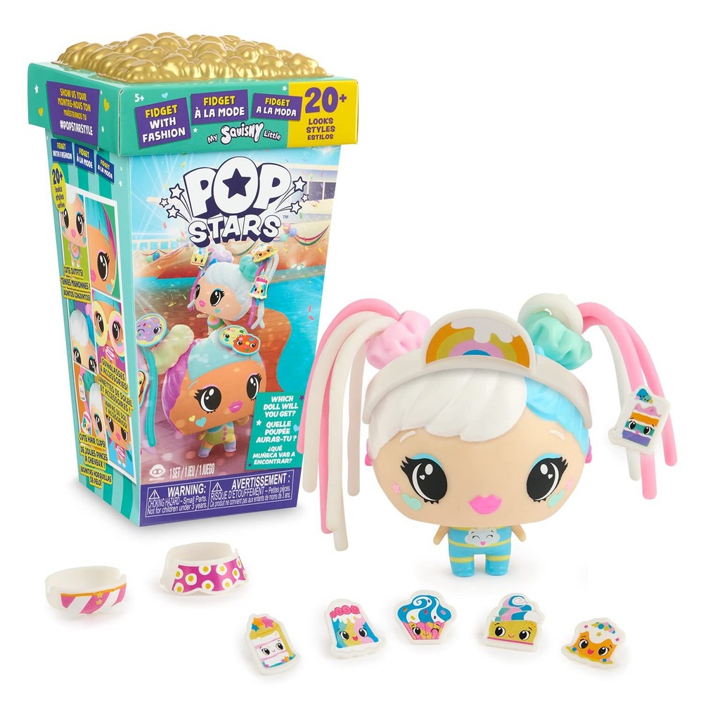 My Squishy Little Pop Stars by WowWee Turquoise