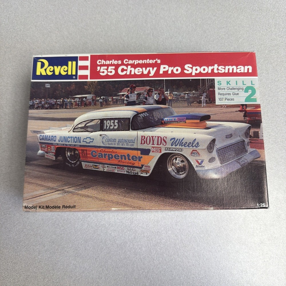 Revell Charles Carpenter's '55 Chevy Pro Sportsman Complete New In Box