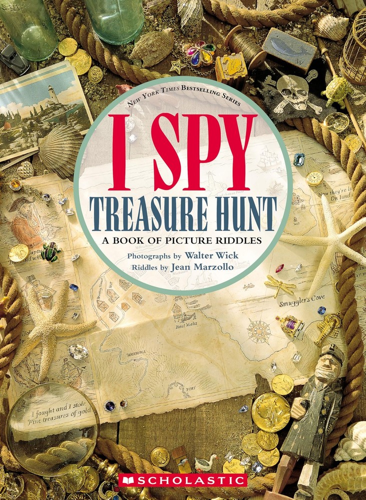 I Spy Treasure Hunt: A Book of Picture Riddles