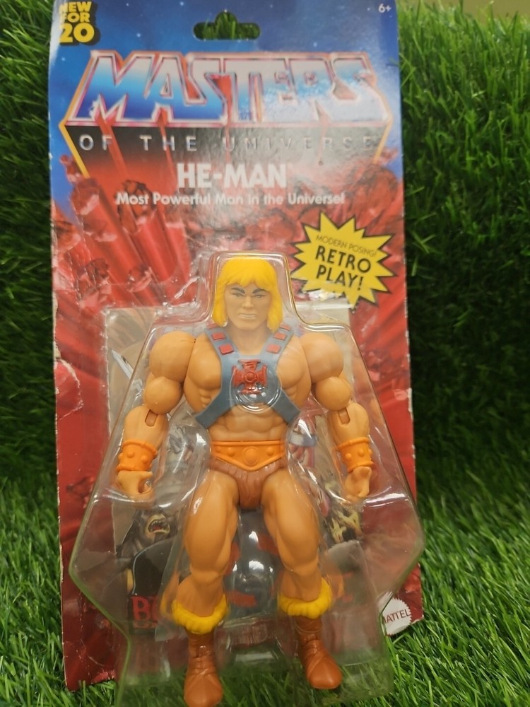 Masters of the Universe Origins Walmart Exclusive He-Man Battle Action Figure