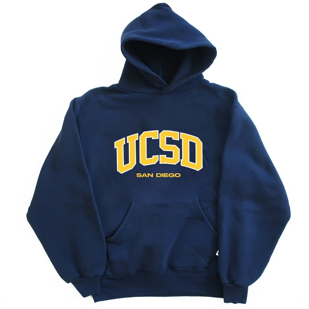 San Diego Sweatshirt UCSD Hoodie 1990s University California T-shirt