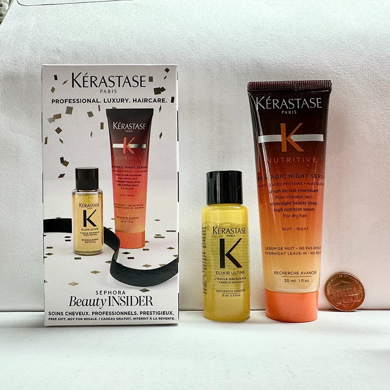 Kérastase Elixir Ultime Hair Oil 15ml + 8H Magic Night Serum 30ml Duo Set