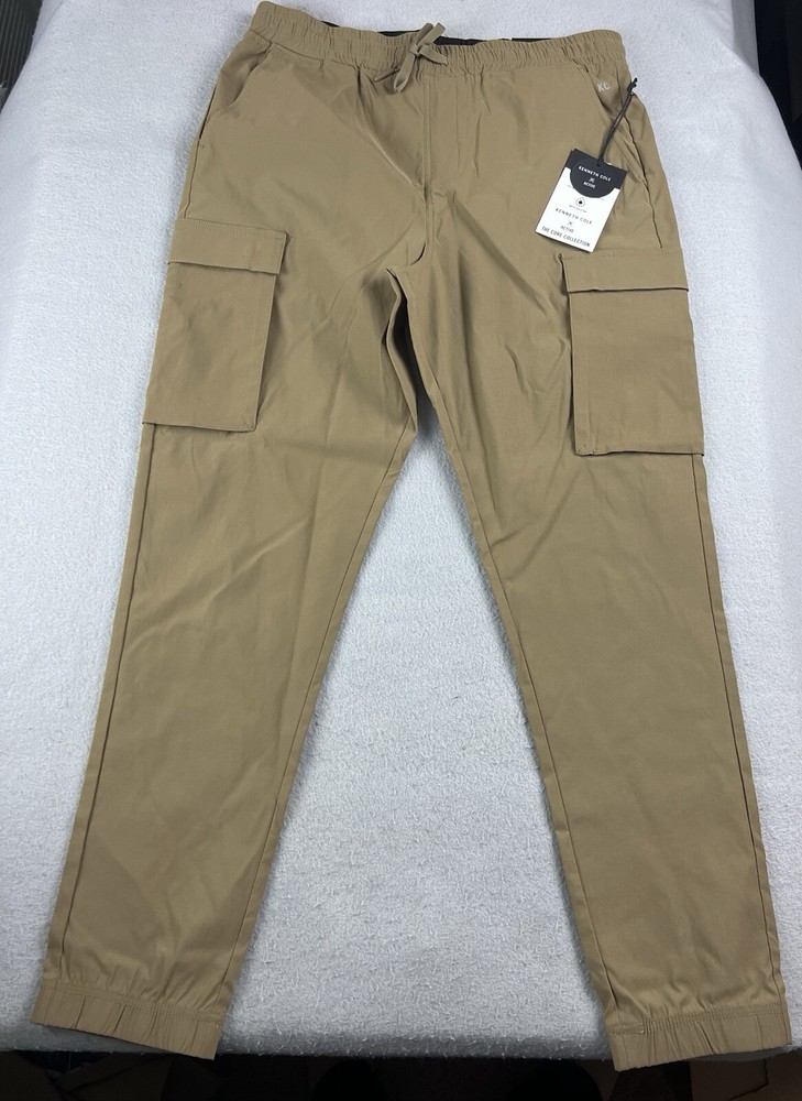 KENNETH COLE Mens Tech Cargo Jogger Pants XL NWT Core Collection