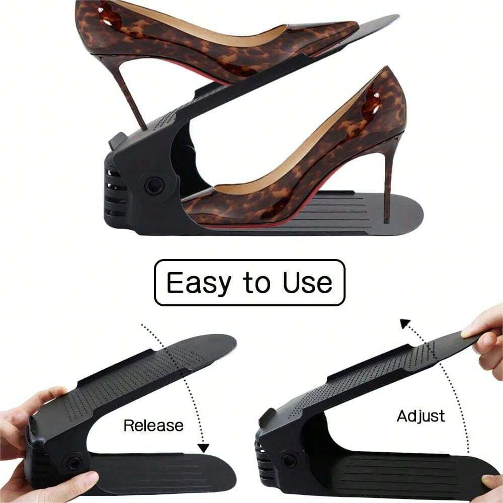 XYGC TOPNEW Shoe Slots Organizer For Closet 20 Pack Adjustable