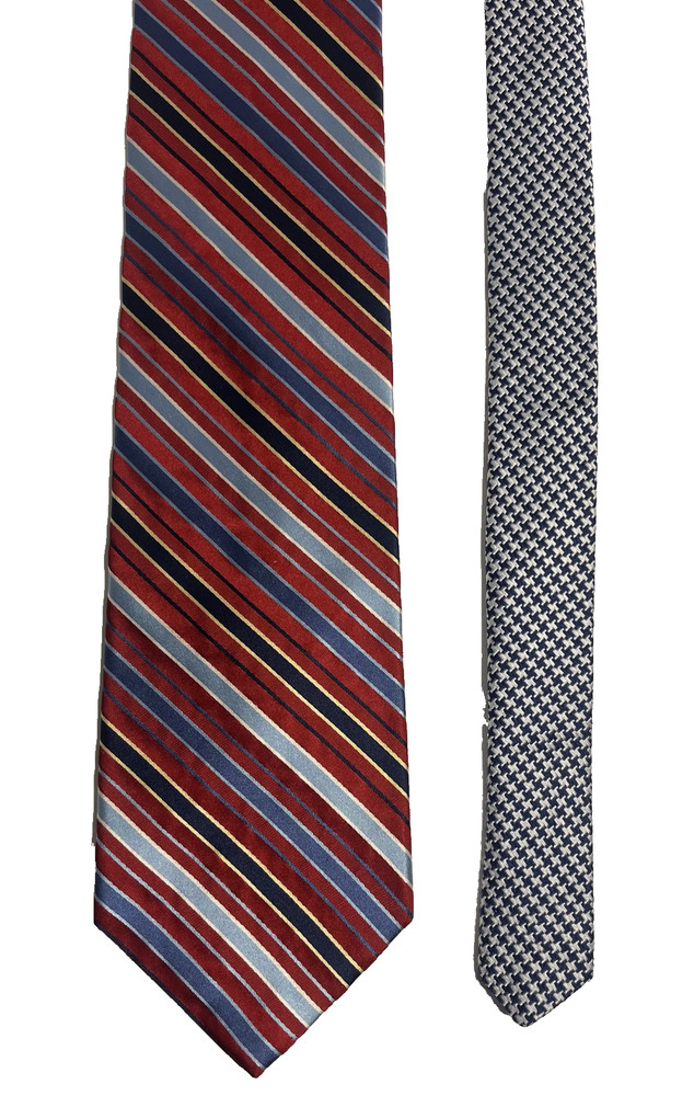 Tommy Hilfiger Tie Men's Classic Silk Striped Necktie Patterned Business