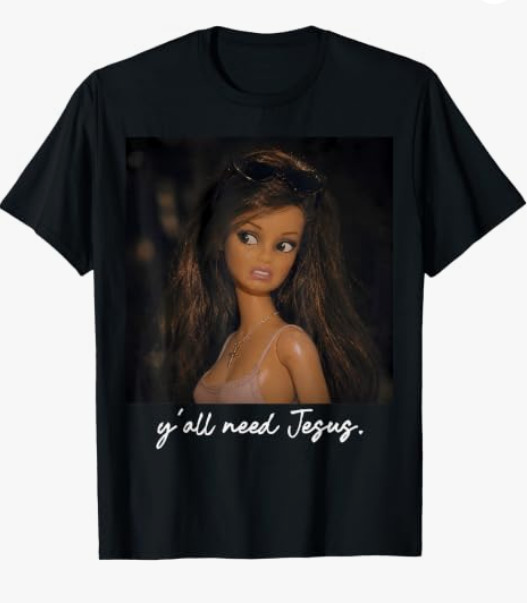 Ya'll Need Jesus Disgusted Face Christian Funny T-Shirt