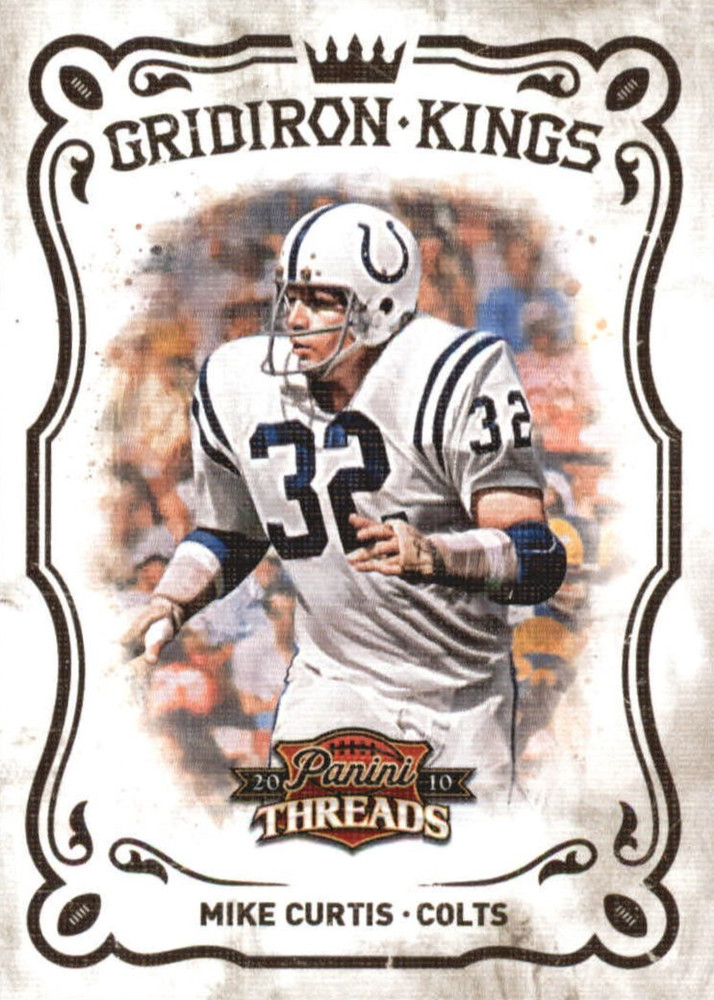 2010 Panini Threads Gridiron Kings #35 Mike Curtis