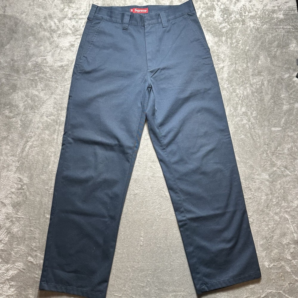 Supreme Work Chino Pant Navy Blue Size 30