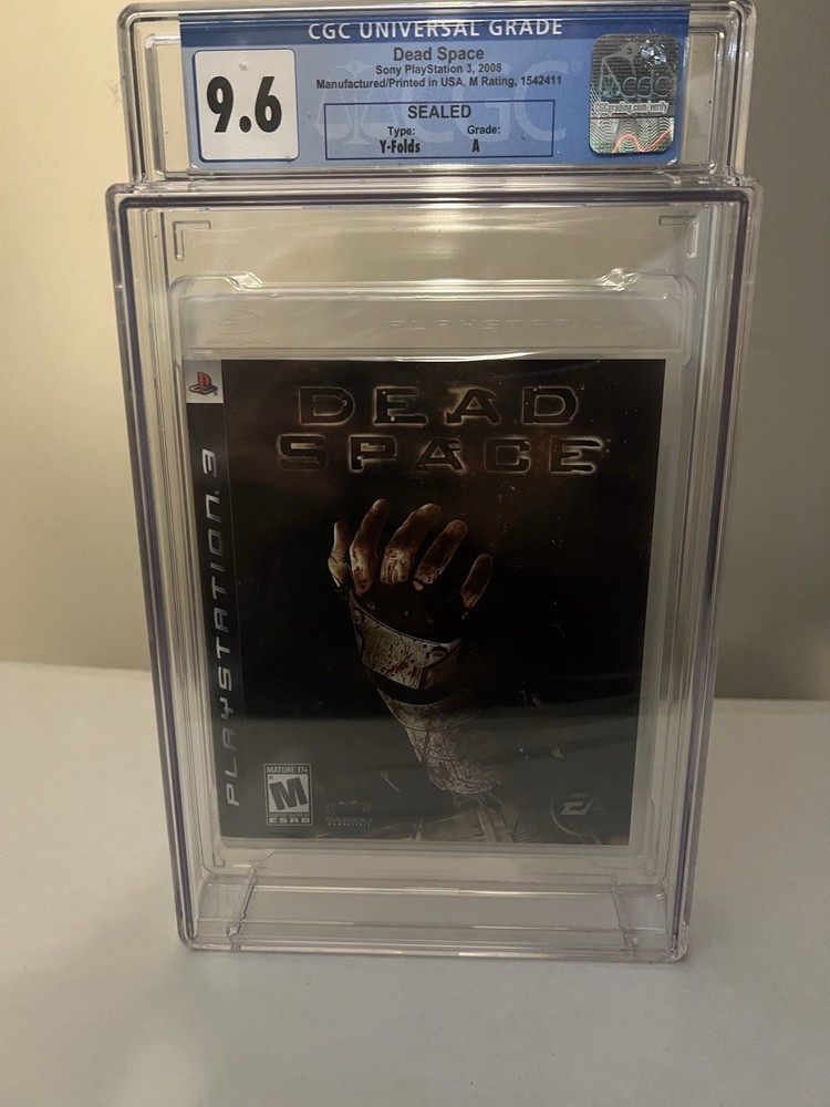 Dead Space (PlayStation 3, 2008) PS3 1ST PRINT CGC 9.6 A FACTORY SEALED