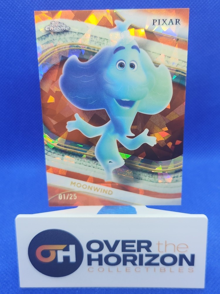 2025 Topps Chrome Sapphire Disney Moonwind Orange Refractor /25