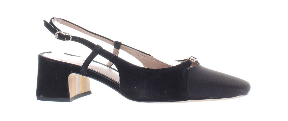 Sam Edelman Womens Tarra2 Black Slingbacks Size 9 (7790776)